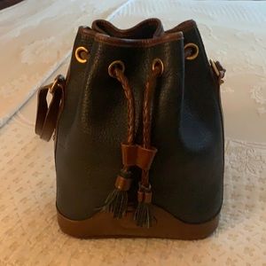 Dooney & Bourke Vintage Leather Bucket Bag